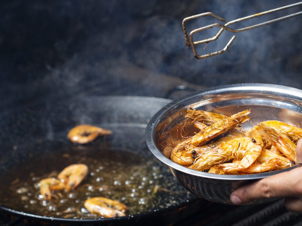 Shrimps-Grilled